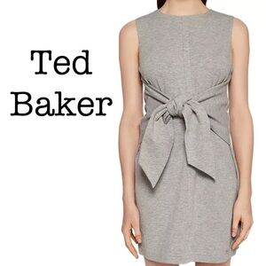 Ted Baker Colour By Numbers Evalina Knit Gray Dress Size 2